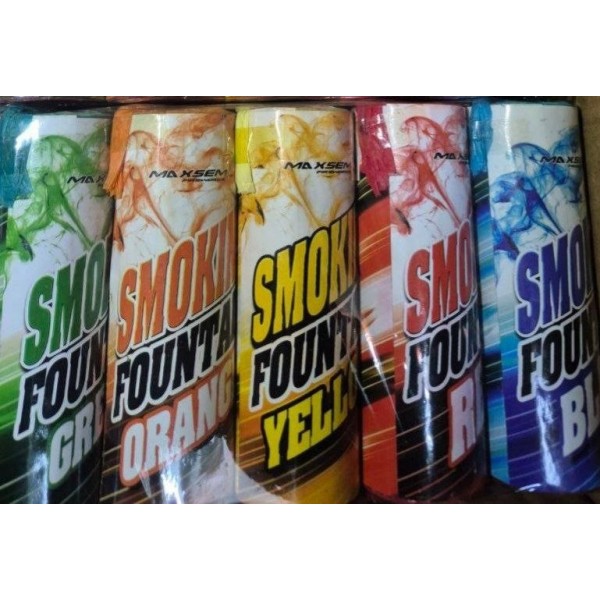 Набір 5штук  кольорових димів 